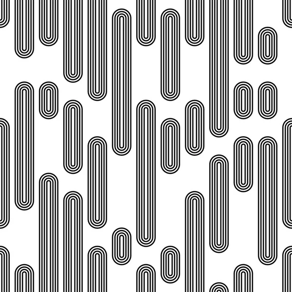 Fondo de línea caótica en blanco y negro vectorial. Moda moderna D — Archivo Imágenes Vectoriales