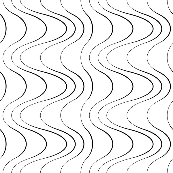 Fekete-fehér vonaldiagram textúra. Minimalista dekoratív Gr — Stock Vector