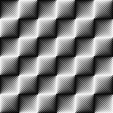 Dikişsiz zikzak desen