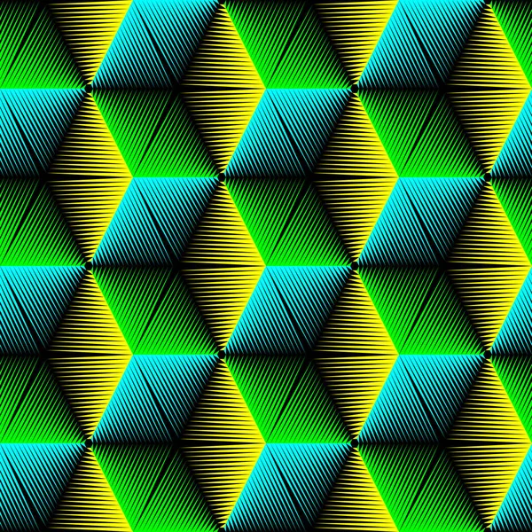 Padrão de cubo sem costura. Fundo de embrulho abstrato —  Vetores de Stock