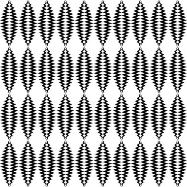 Sorunsuz kavisli şekli desen