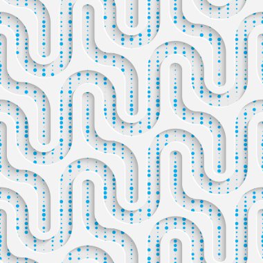 Kesintisiz ses desen. Soyut teknolojik altyapı