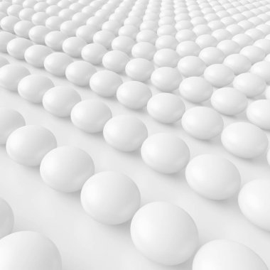Beyaz küre arka plan
