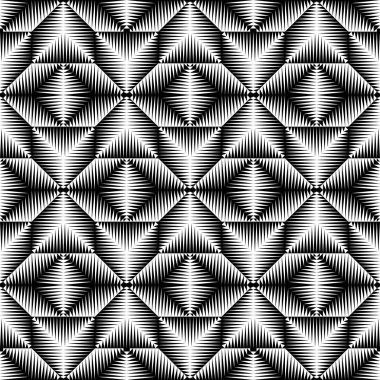 Dikişsiz degrade desen. Soyut yarı ton grafik tasarım