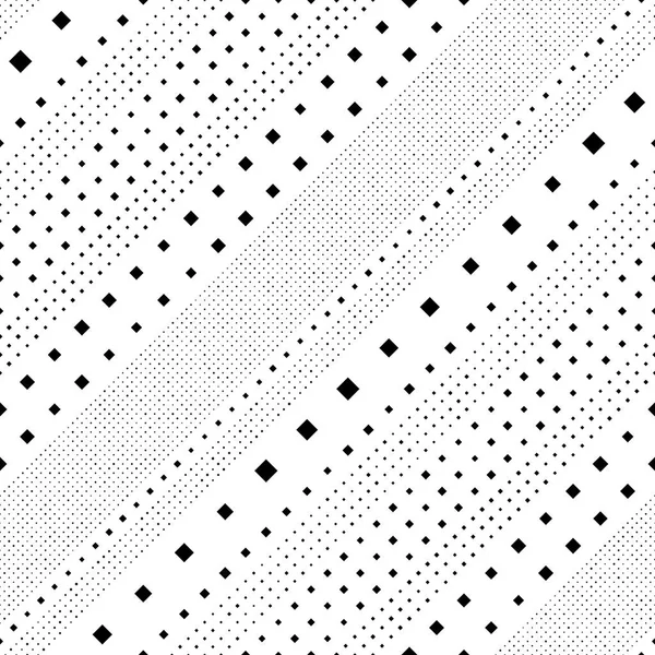 Modèle de bande diagonale sans couture. Geometr vecteur noir et blanc — Image vectorielle