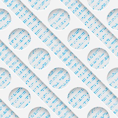 Kesintisiz ses desen. Soyut teknolojik altyapı