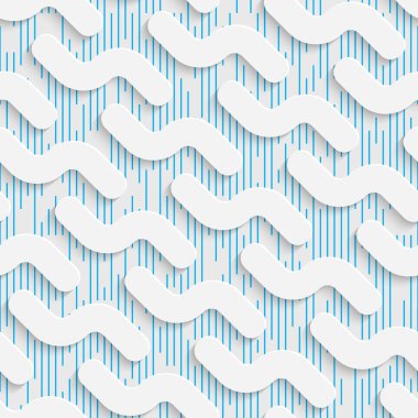 Kesintisiz ses desen. Soyut teknolojik altyapı