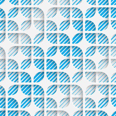 Dikişsiz mozaik desen. 3d gerçekçi arka plan