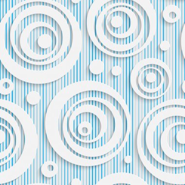 Dikişsiz desen zarif. Üç boyutlu arka plan