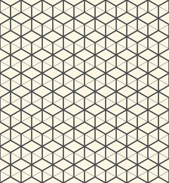 3-й бесшовный кубический узор. Абстрактная декоративная обмотка
