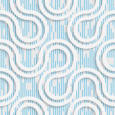 Kesintisiz ses desen. Soyut teknolojik altyapı