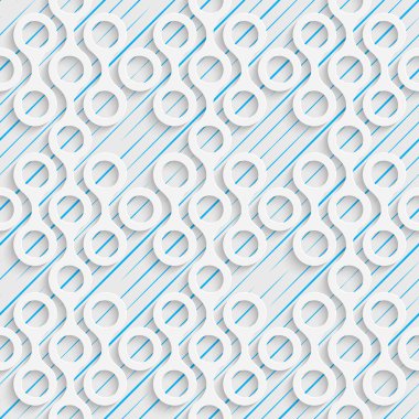 Kesintisiz ses desen. Soyut teknolojik altyapı