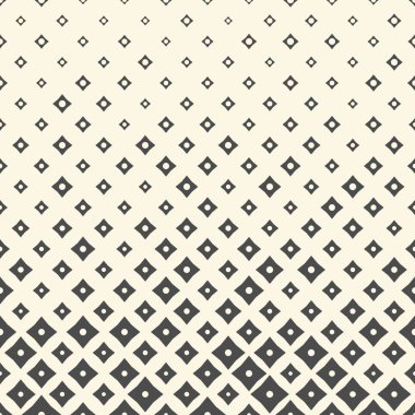 Sorunsuz Rhombus desen. Soyut tek renkli geometrik süsleme
