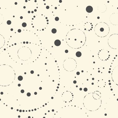 Kesintisiz Daire desen. Vektör maytap arka plan