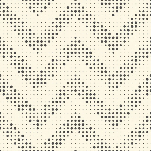 Nahtloses Zick-Zack-Muster. abstrakte monochrome Punkte Hintergrund — Stockvektor