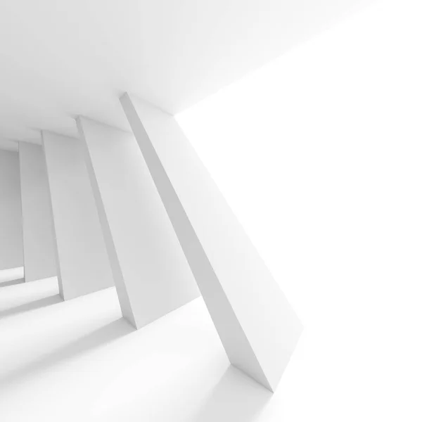 Abstract Architecture Design. White Modern Background. Minimal B — Stock Photo, Image