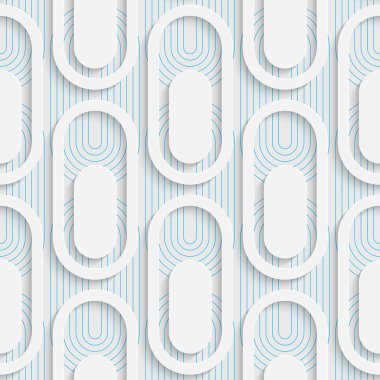 Dikişsiz desen zarif. Üç boyutlu arka plan