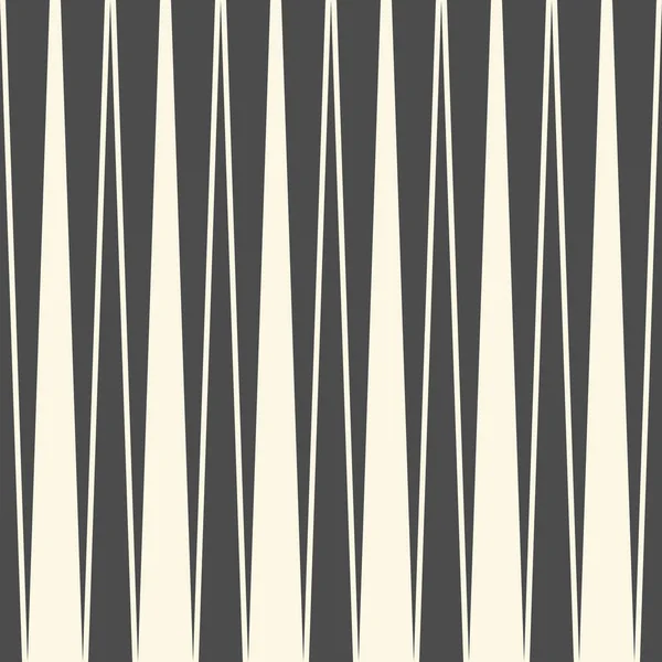 Seamless Vertical Stripe Pattern. Latar Belakang Hitam dan Putih - Stok Vektor