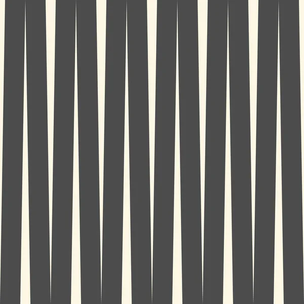 Patrón de franja vertical sin costuras. Vector de línea blanca y negra Ba — Archivo Imágenes Vectoriales
