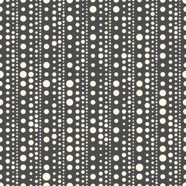 Sorunsuz desenli. Vektör tek renkli kaotik doku