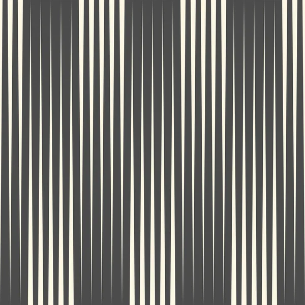 Patrón de línea vertical sin costuras. Vector Monocromo Raya Backgro — Vector de stock