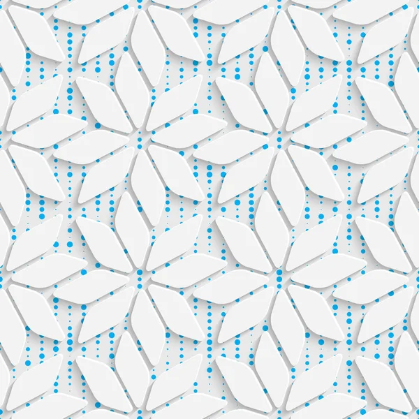 Patrón elegante sin costuras. Resumen Fondo tridimensional — Vector de stock