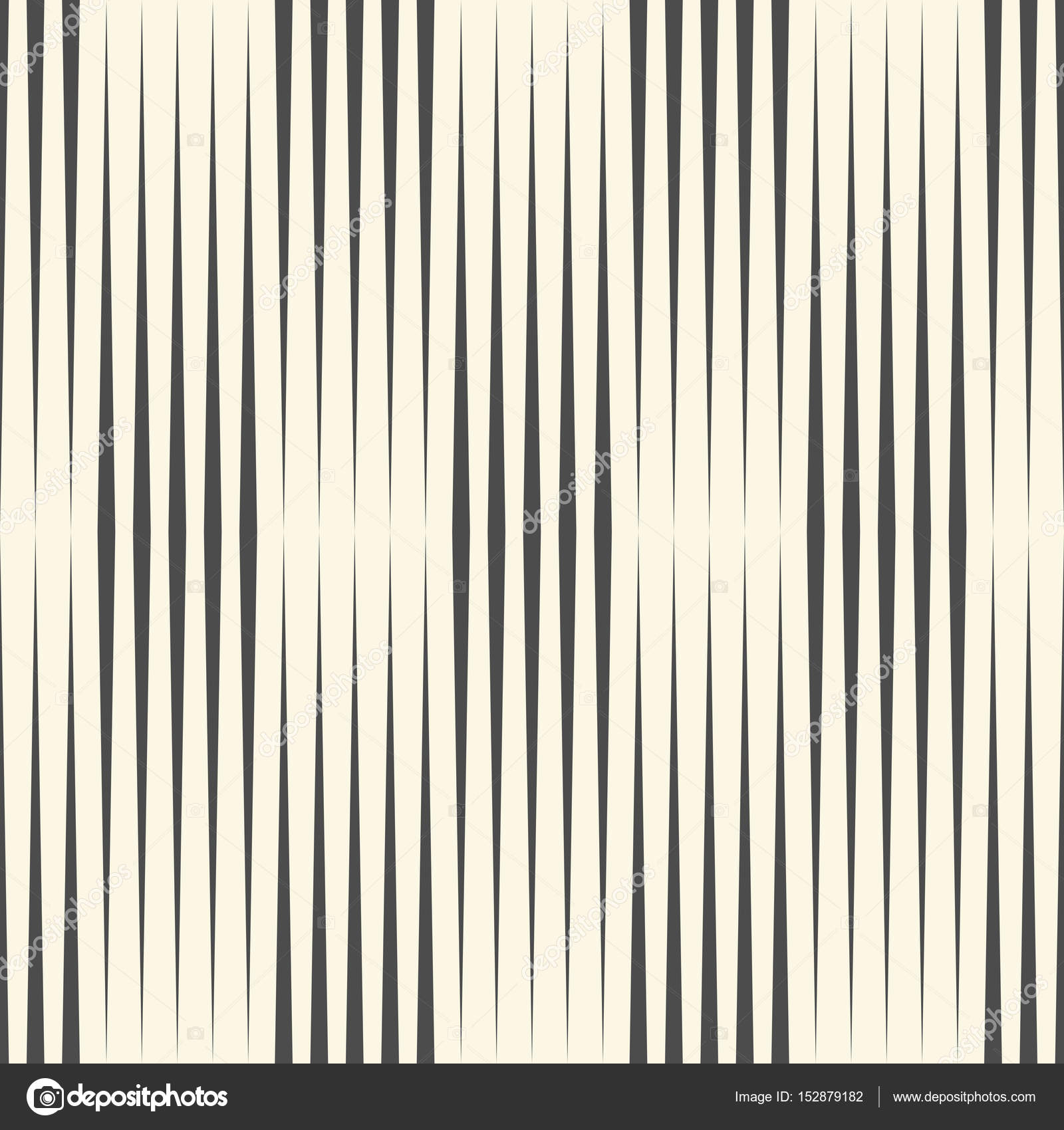 Seamless Vertical Stripe Pattern. Black and White Minimal Wallpa Stock Vector Image by