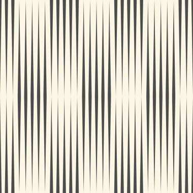 Seamless Vertical Stripe Pattern. Black and White Minimal Wallpa clipart