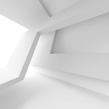 En az mimari arka plan. Modern mühendislik kavramı