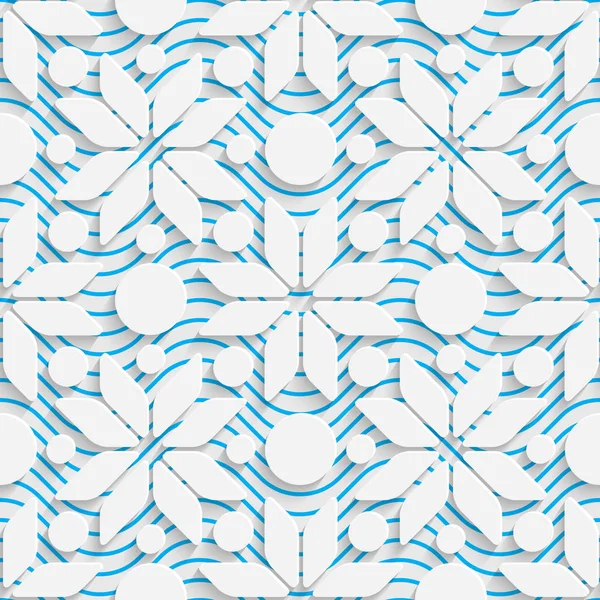 Padrão de volume sem costura. Plano de fundo da tecnologia abstrata — Vetor de Stock