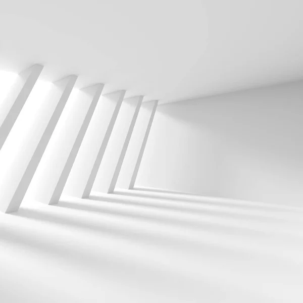 Yaratıcı Mimarlık arka plan. Beyaz minimalist tasarım — Stok fotoğraf
