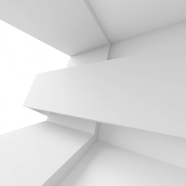 Modern endüstriyel kavramı. Mimari arka plan