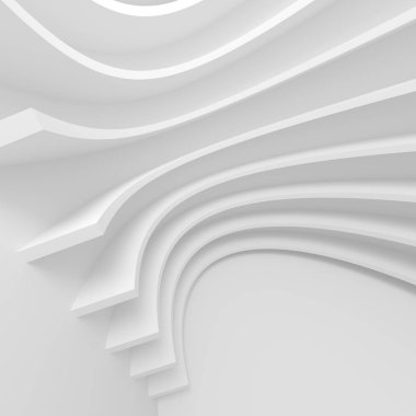 Fütüristik mimarisi arka plan. Web grafik tasarımı