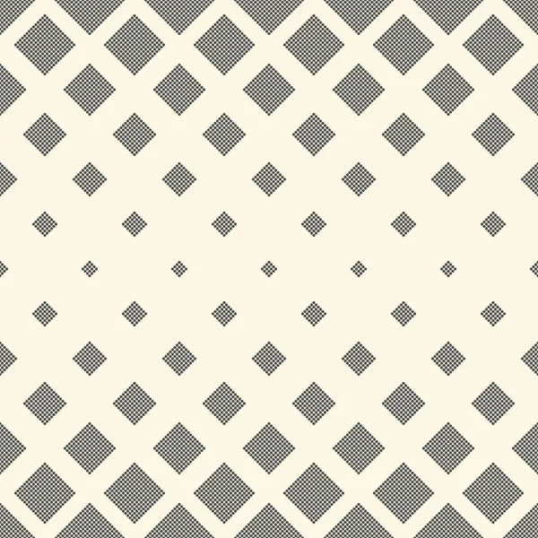 Naadloze luxe Wallpaper. Vector Dot Monochrome achtergrond — Stockvector