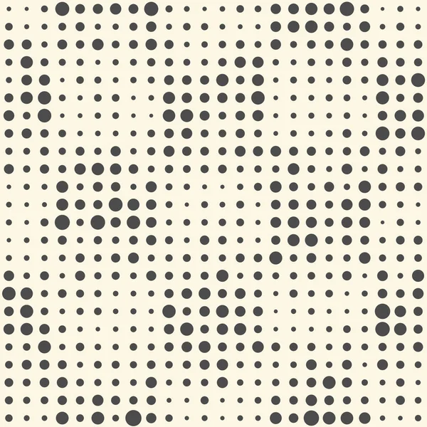 Seamless Square Pattern. Vector Black and White Pixel Background — Stock Vector