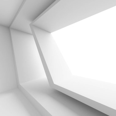 Beyaz Bina İnşaatı. Mimari arka plan