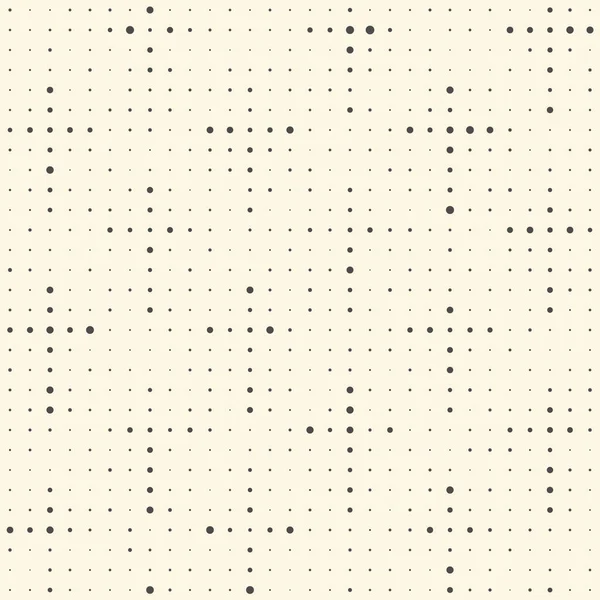 Decoratief patroon vector. Chaotische Dots grafisch ontwerp — Stockvector