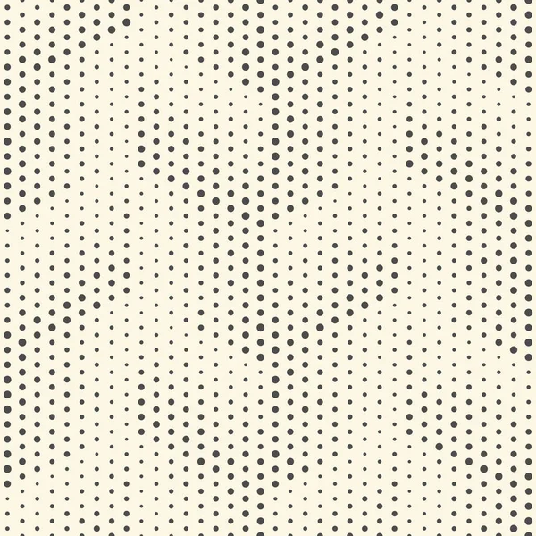 Seamless Dots Pattern. Abstract Black and White Halftone Backgro — Stock Vector