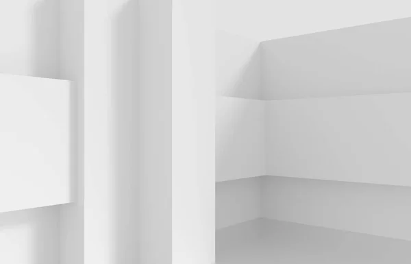 Diseño interior blanco — Foto de Stock