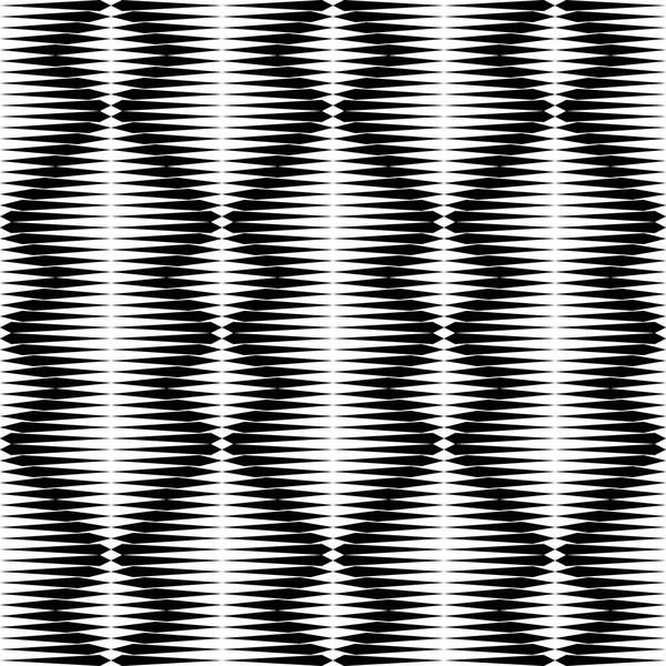 원활한 흑백 기하학적 패턴입니다. 벡터 하프톤 텍스처 — 스톡 벡터