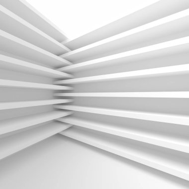 En az mimari arka plan. Modern iç mekan tasarımları