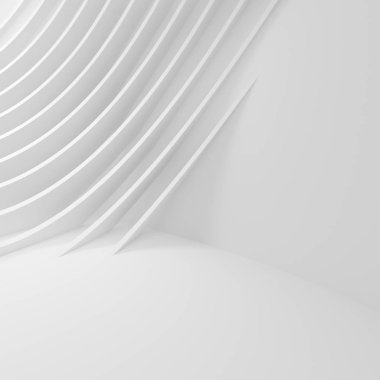 Soyut duvar arka plan. Beyaz iç tasarım