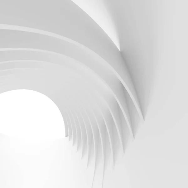 最低限の幾何学的な壁紙。白の抽象的な円形の背景 — ストック写真