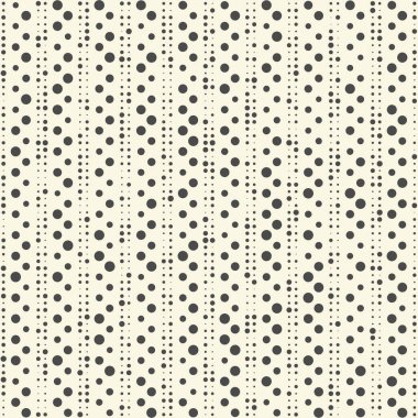 Kesintisiz Daire desen. Kaotik arka plan