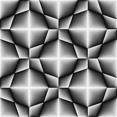 Geometrik arka plan. Kesintisiz renk desen