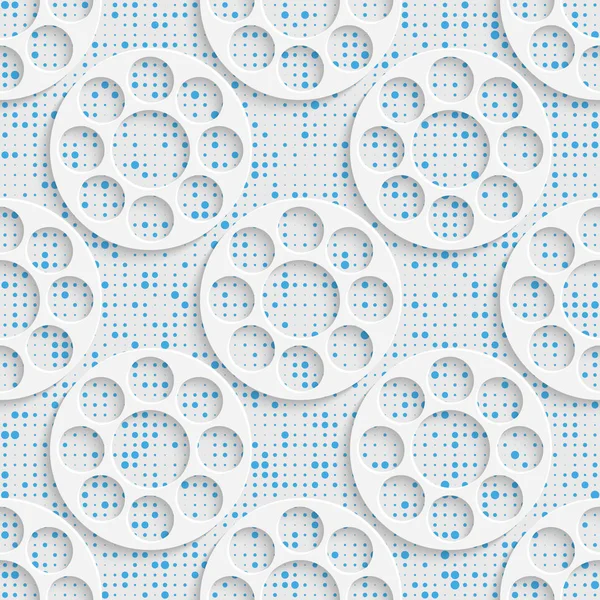 Dikişsiz desen zarif. Üç boyutlu arka plan