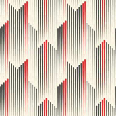 Kesintisiz çizgili duvar kağıdı. Geometrik dikey çizgi süsleme
