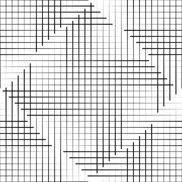 无缝的网格背景。抽象线壁纸 — 图库矢量图片