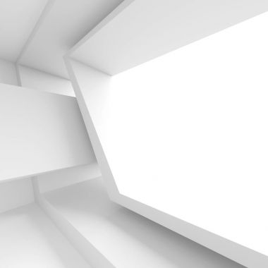 İç arka plan. Beyaz oda pencere