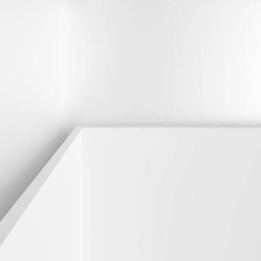 Mimari tasarım. En az Modern arka plan. Ben beyaz